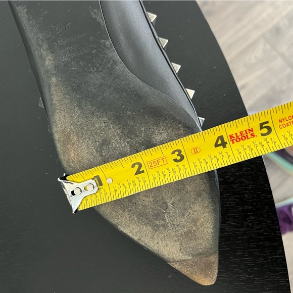 Rockstud Pointed Toe Ballerina Flat - Picture 15 of 15